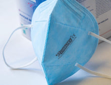 Charger l'image dans la galerie, 50 masques FFP2 Français - CIDALTEX Médical FILTRATION +99%