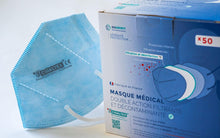 Charger l'image dans la galerie, 50 masques FFP2 Français - CIDALTEX Médical FILTRATION +99%